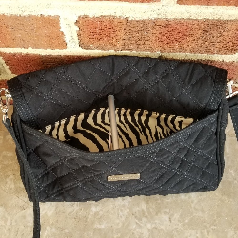 Like NEW Vera Bradley Quilted Microfiber Convertible Clutch Shoulder Crossbody - Picture 4 of 12